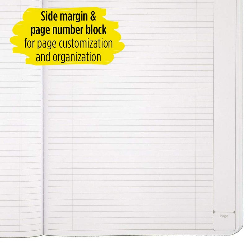Five Star Interactive Notetaking Composition Book, 1 Subject, College Ruled Comp Notebook, 100 Sheets, 11" x 9", Color May Vary, 1 Count (09460) - Image 4